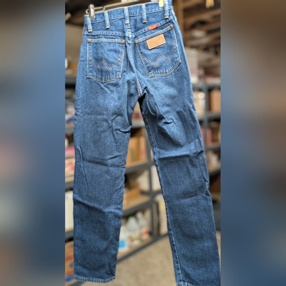 Wrangler Blue Straight Jeans Classic Style